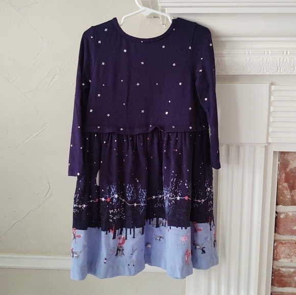 JOULES | Blue Merrie Mock Layer Dress - Picture 7 of 9